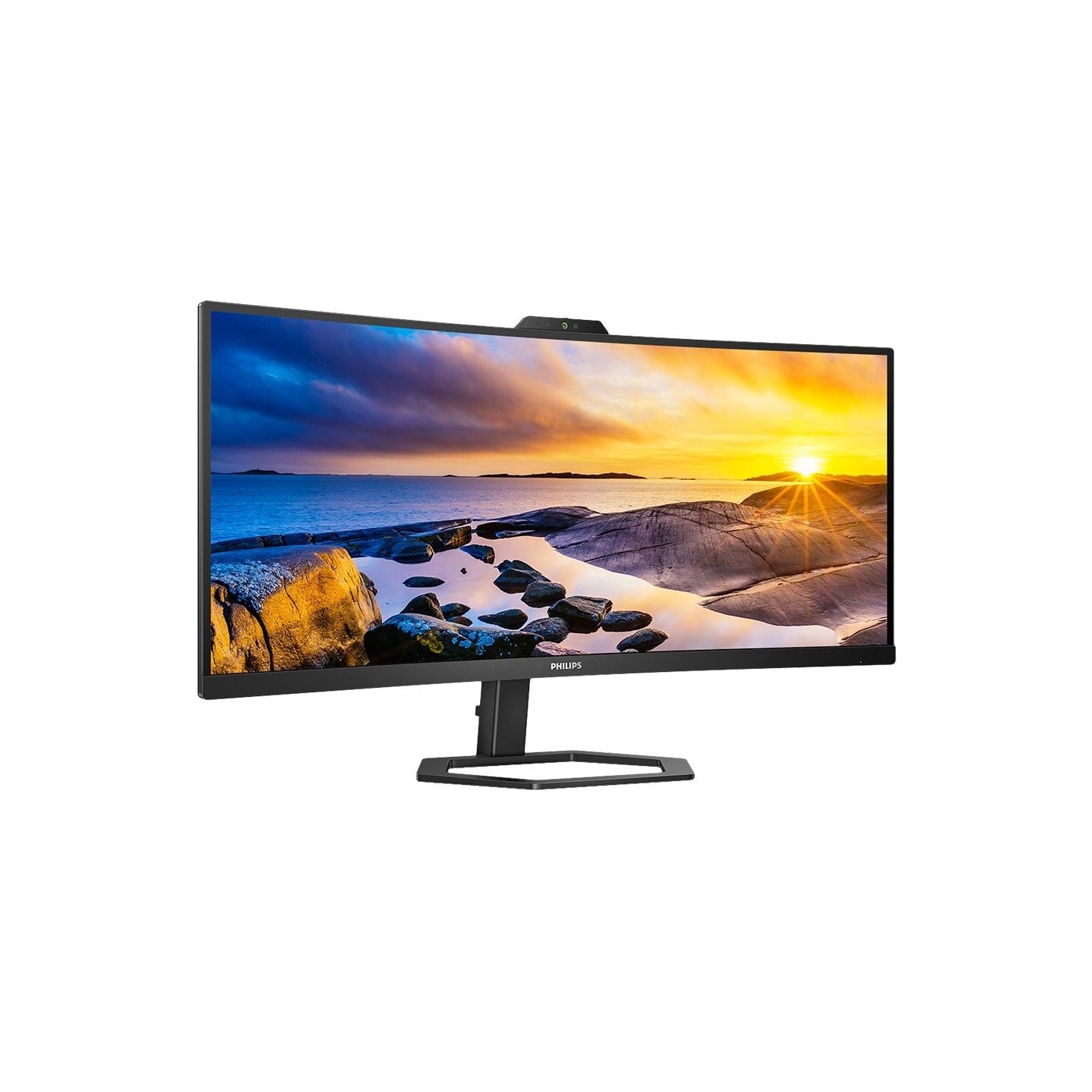 Philips Monitor 34 inches 34E1C5600HE VA HDMI DP USB-C HAS Camera Speakers