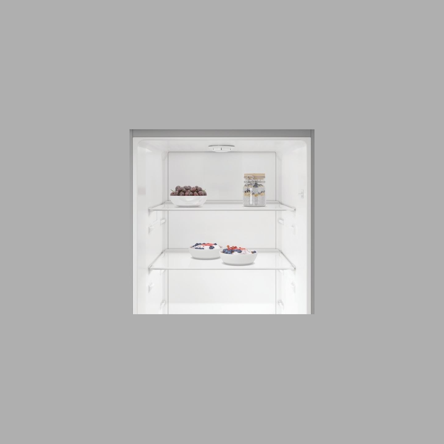 Indesit Refrigerator MLINS1411S4E, Energy class E, Height 171cm, 367l, Silver / MLINS1411S4E