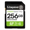 Kingston Canvas Select Plus | 256 GB | SD | Flash memory class Class 10, UHS-I, U1/U3, Video Class 10/30