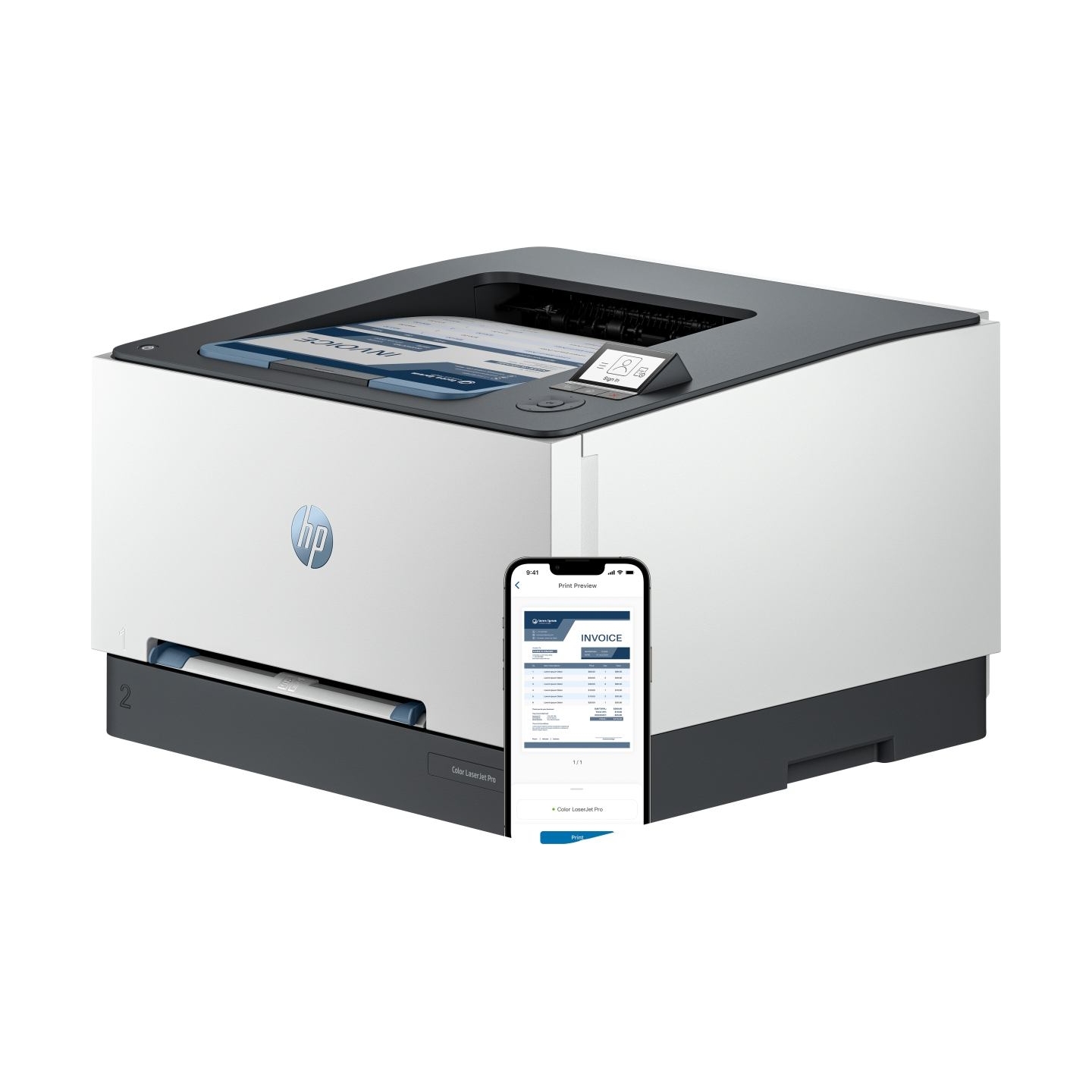 HP Color LaserJet Pro 3202dw 25ppm Print