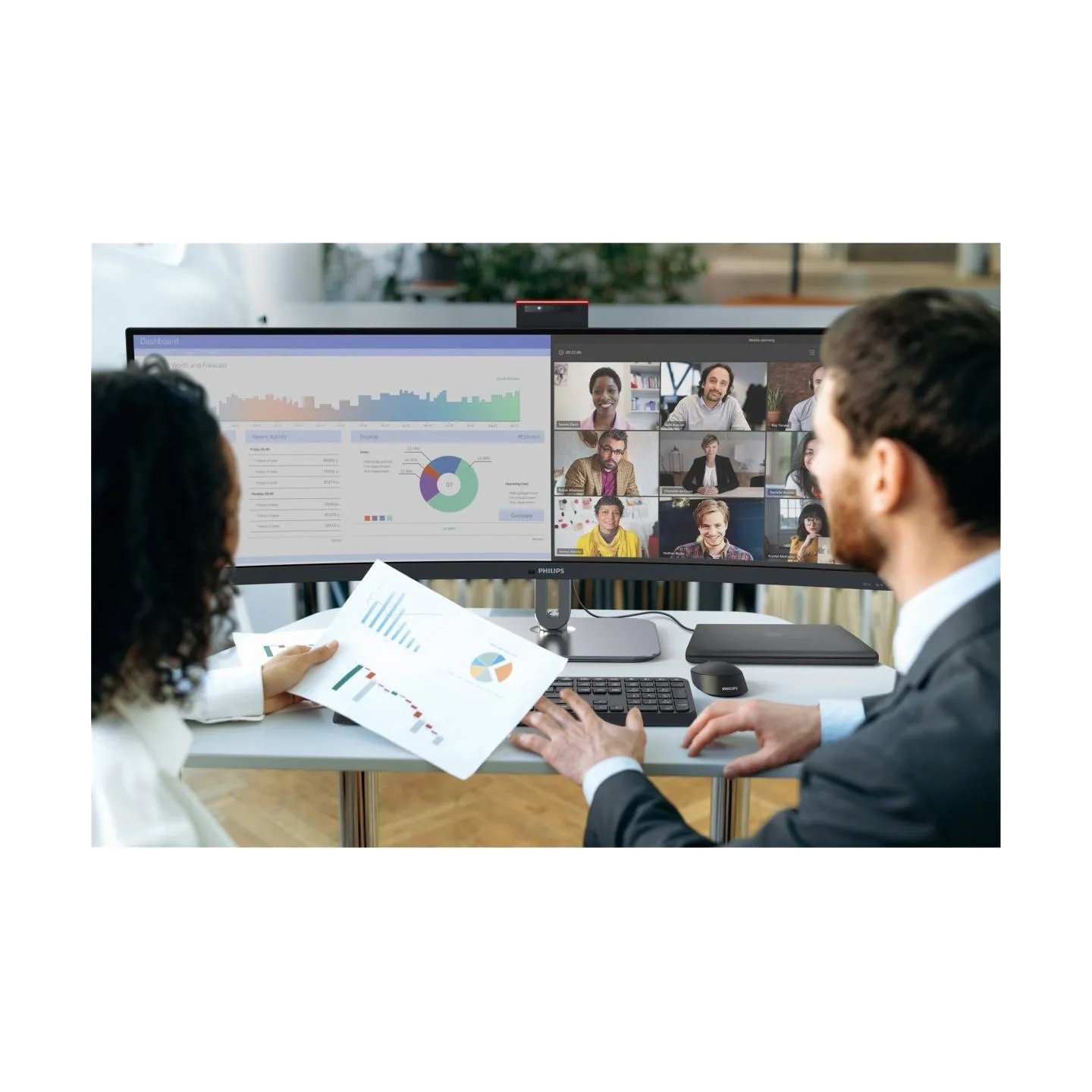 Philips | 49B2U6903CH/00 | 49 " | VA | Dual QHD | 32:9 | 100 Hz | 4 ms | 5120 x 1440 pixels | 450 cd/m² | HDMI ports quantity 2