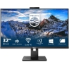 Philips | LCD monitor with USB-C Dock | 326P1H/00 | 31.5 " | IPS | QHD | 16:9 | 75 Hz | 4 ms | 2560 x 1440 pixels | 350 cd/m² | 