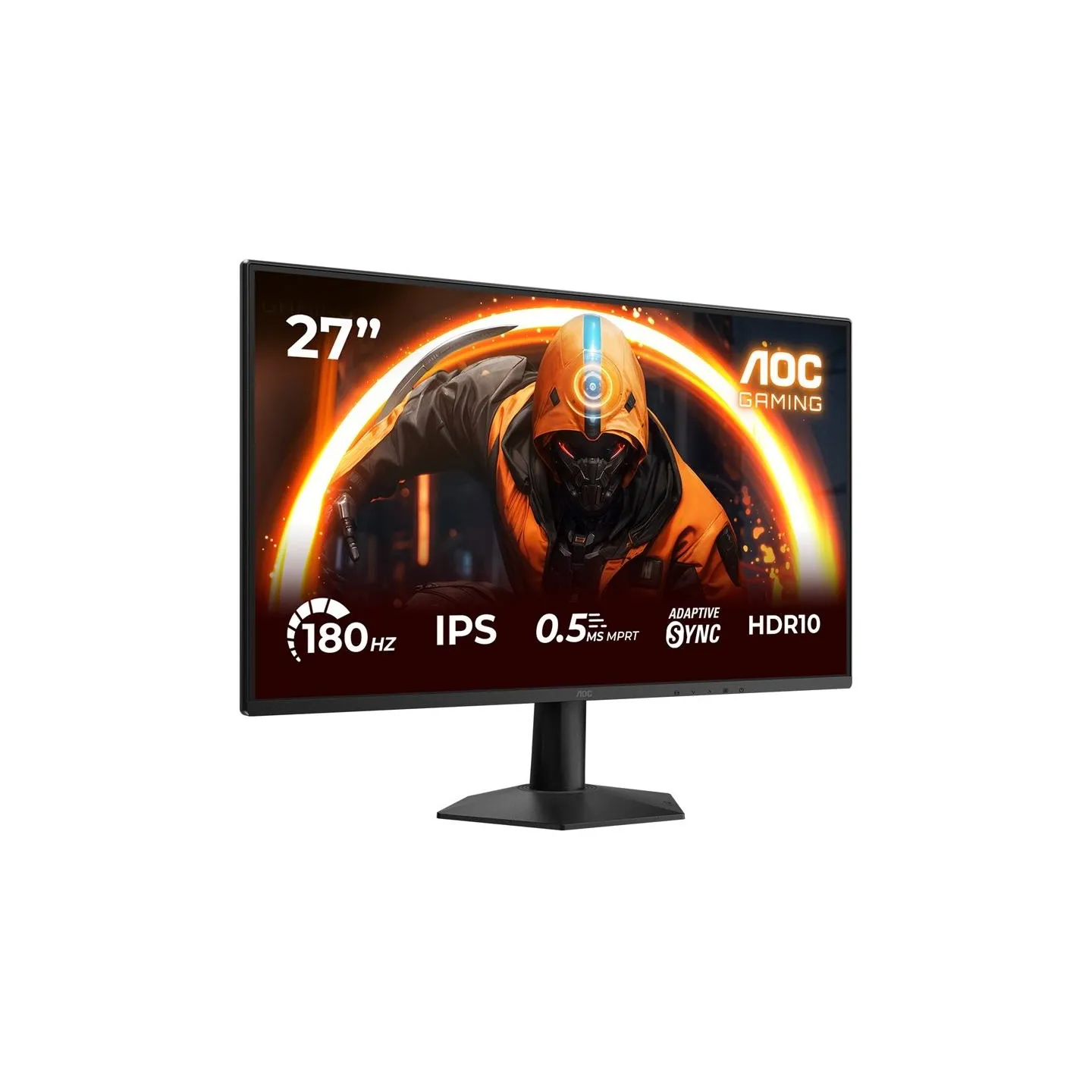 AOC 27G50F | 27 " | IPS | FHD | 16:9 | 144 Hz | 0.5 ms | 1920 x 1080 pixels | 300 cd/m² | HDMI ports quantity 1 | Black