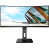AOC | Curved Monitor | CU34P2A | 34 " | VA | 21:9 | 100 Hz | 1 ms | 3440 × 1440 | 300 cd/m² | Headphone out (3.5mm) | HDMI ports