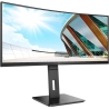 AOC | Curved Monitor | CU34P2A | 34 " | VA | 21:9 | 100 Hz | 1 ms | 3440 × 1440 | 300 cd/m² | Headphone out (3.5mm) | HDMI ports