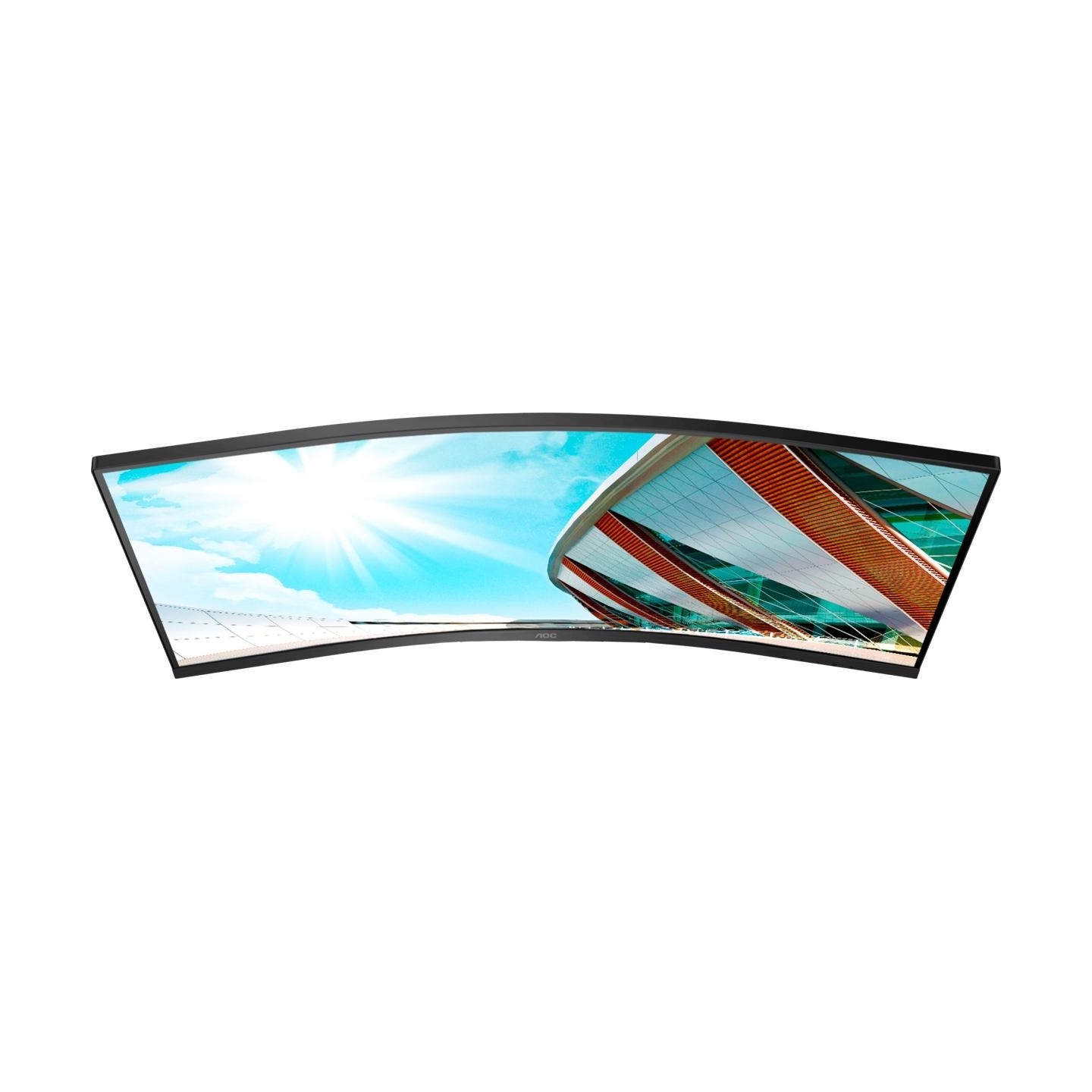 AOC | Curved Monitor | CU34P2A | 34 " | VA | 21:9 | 100 Hz | 1 ms | 3440 × 1440 | 300 cd/m² | Headphone out (3.5mm) | HDMI ports