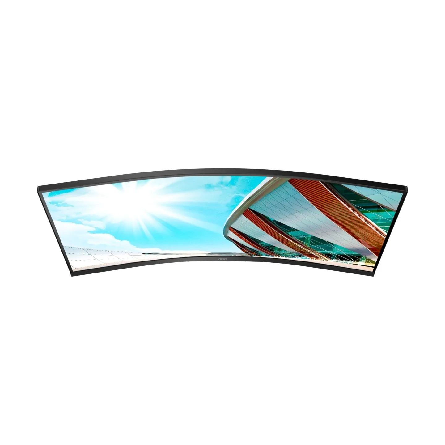 AOC | Curved Monitor | CU34P2A | 34 " | VA | 21:9 | 100 Hz | 1 ms | 3440 × 1440 | 300 cd/m² | Headphone out (3.5mm) | HDMI ports