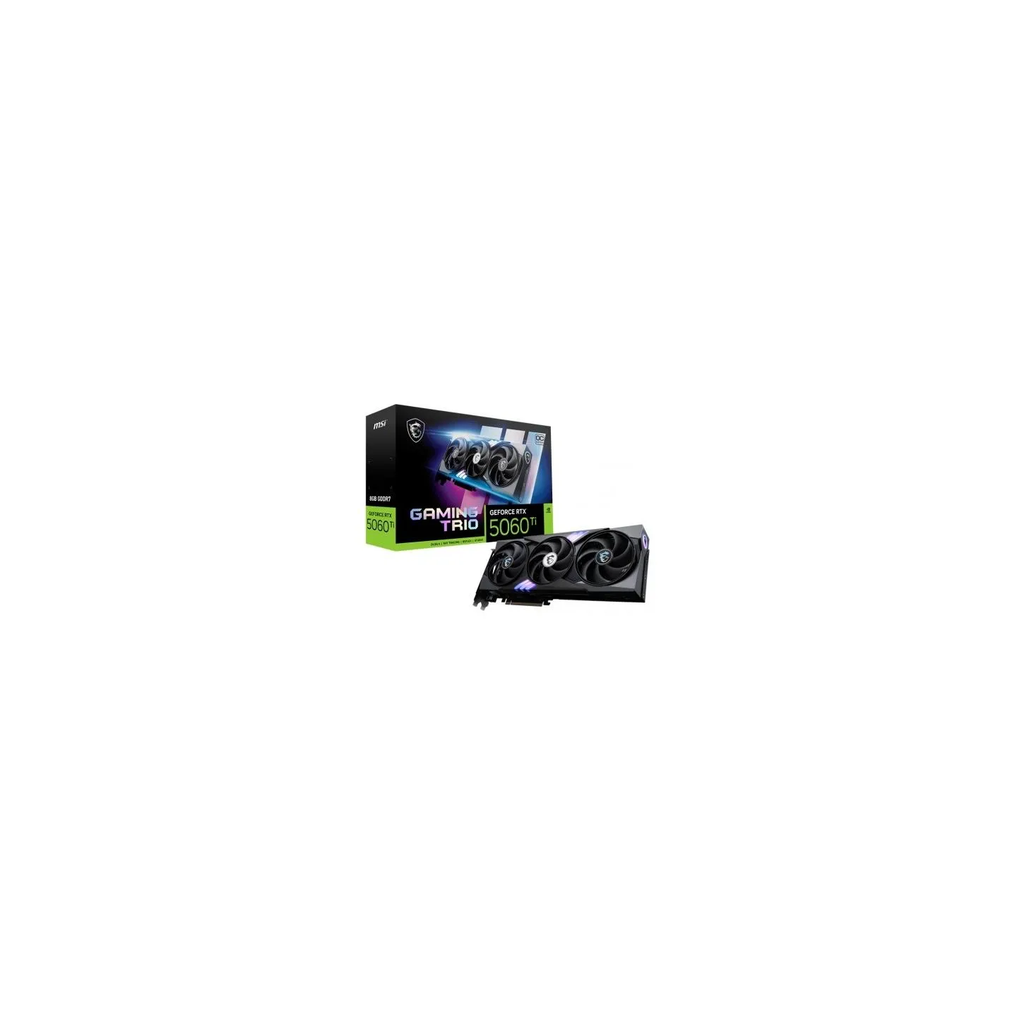 MSI Graphics card GeForce RTX 5060 Ti 8G GAMING TRIO OC