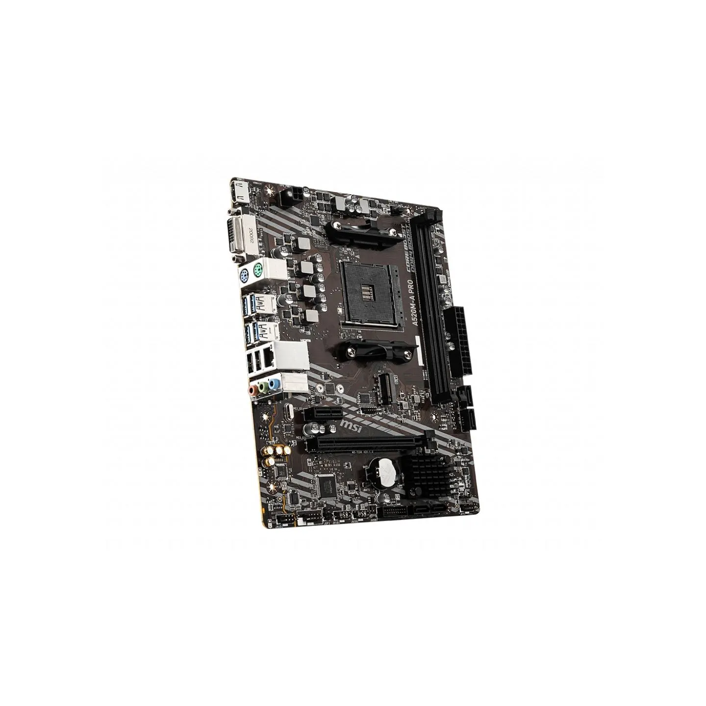 MSI | A520M-A PRO | Processor family AMD | Processor socket AM4 | DDR4 | Memory slots 2 | Chipset AMD A | Micro ATX