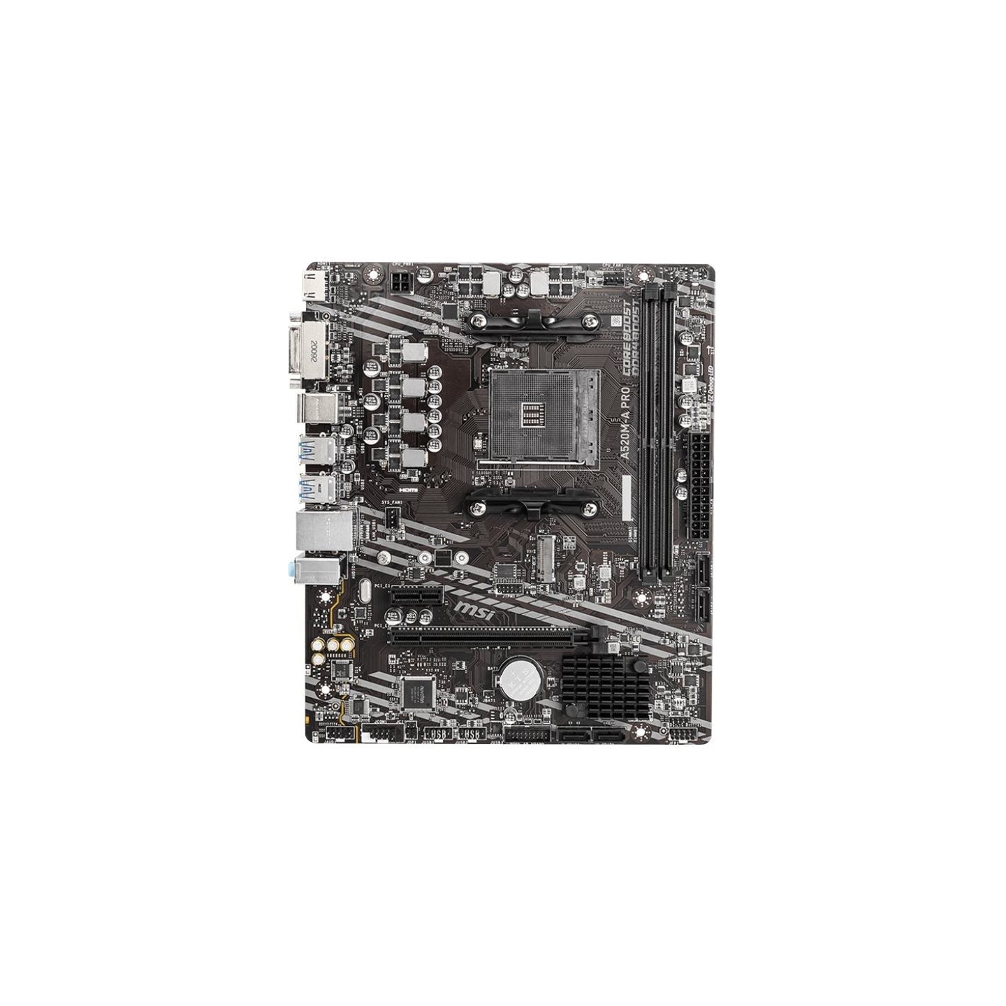 MSI A520M-A PRO AM4 DDR4 mATX MB