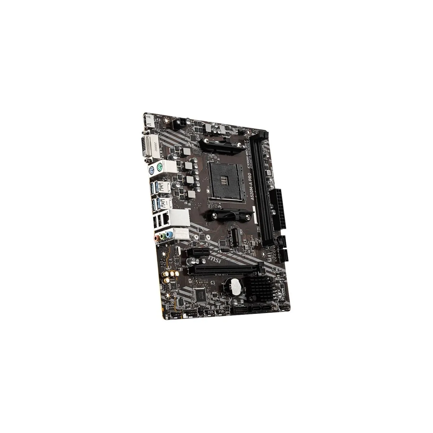 MSI | A520M-A PRO | Processor family AMD | Processor socket AM4 | DDR4 | Memory slots 2 | Chipset AMD A | Micro ATX