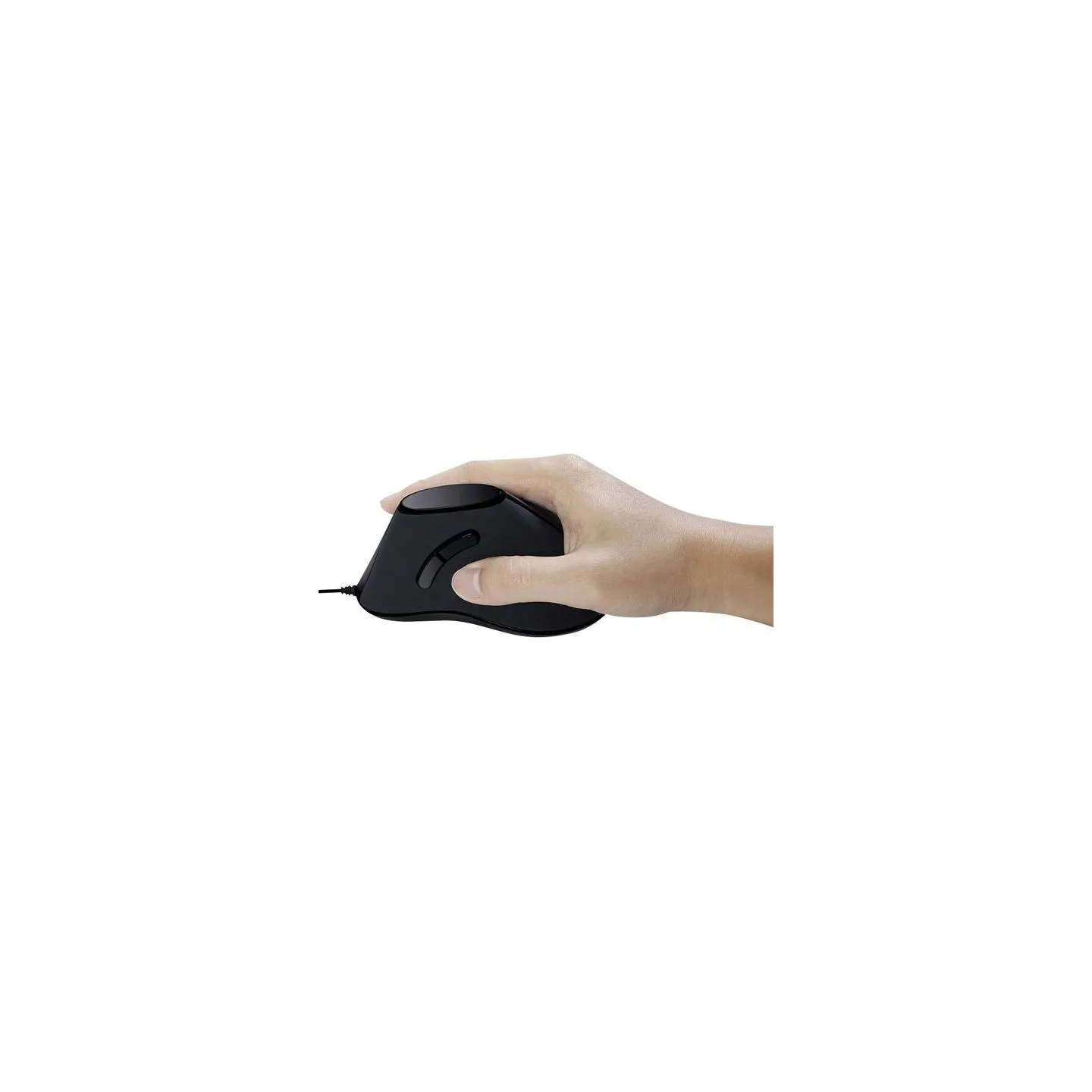 Logilink | Ergonomic Vertical Mouse | ID0158 | Wired | Optical | Black