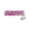 Canyon HSET-W6 EN Keyboard+Mouse Kitty Edition AAA+АА Wireless Pink