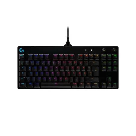 Logitech G PRO TKL Corded Mechanical Gaming Keyboard - BLACK - US INT'L - USB - CLICKY