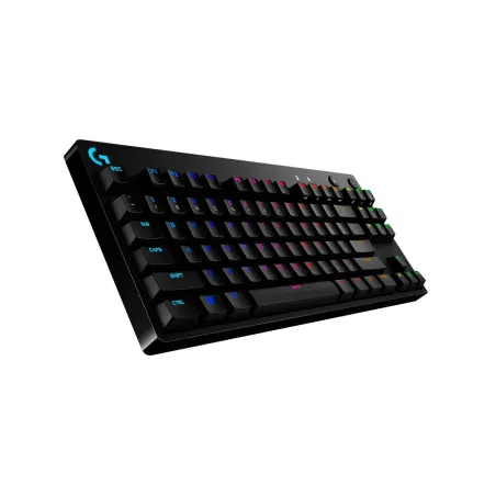 Logitech G PRO TKL Corded Mechanical Gaming Keyboard - BLACK - US INT'L - USB - CLICKY