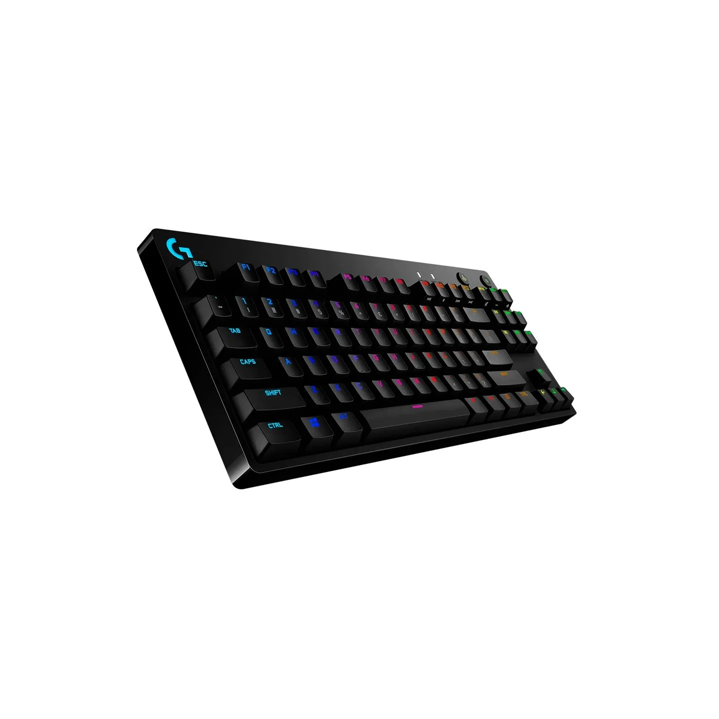 Logitech G PRO TKL Corded Mechanical Gaming Keyboard - BLACK - US INT'L - USB - CLICKY