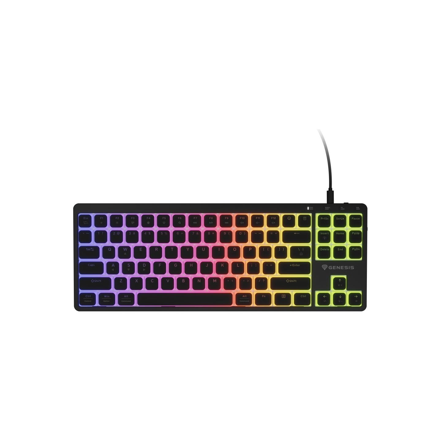 Genesis Thor 430 TKL | Gaming Keyboard | Wired | US | Linear | Black