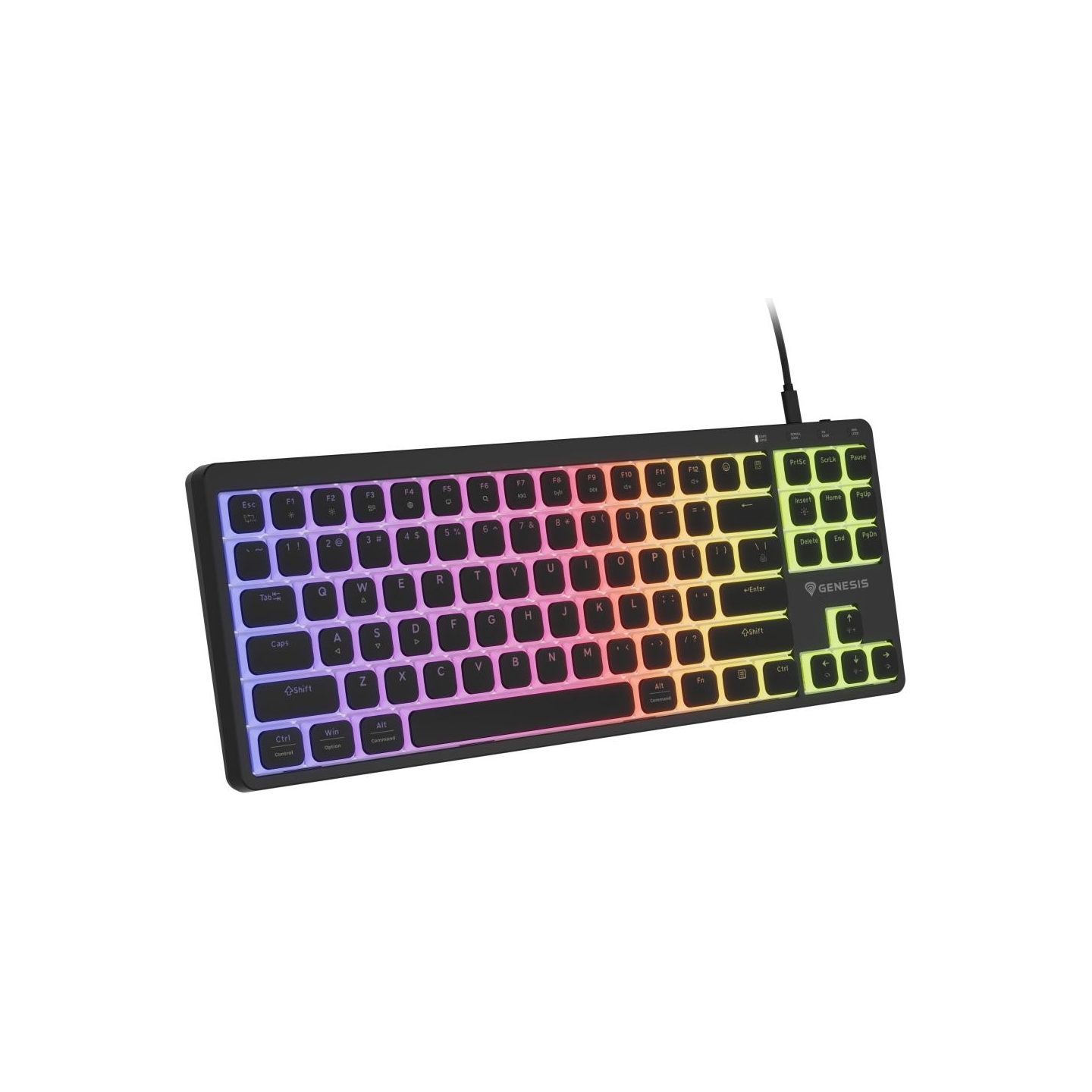 Genesis Thor 430 TKL | Gaming Keyboard | Wired | US | Linear | Black