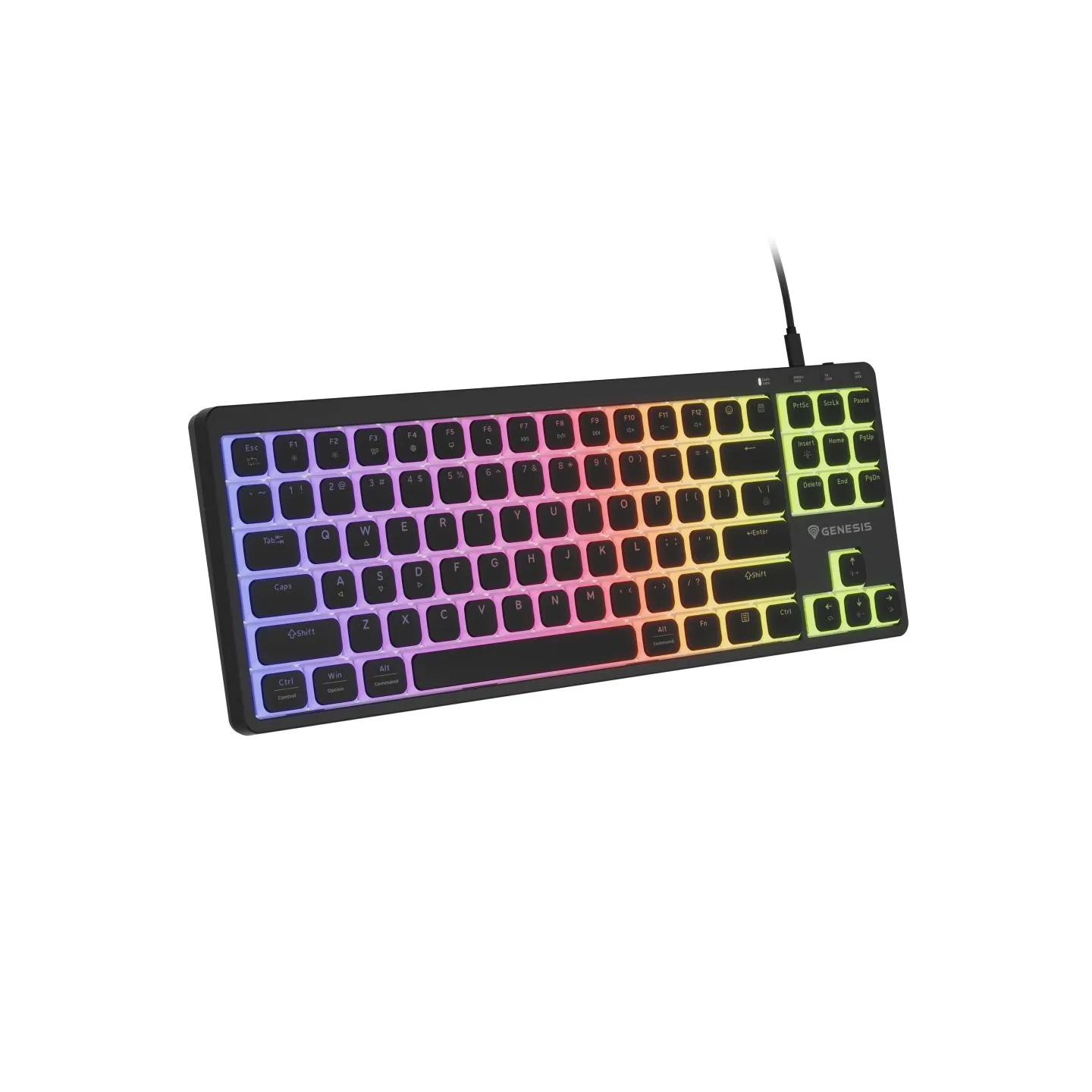 Genesis Thor 430 TKL | Gaming Keyboard | Wired | US | Linear | Black