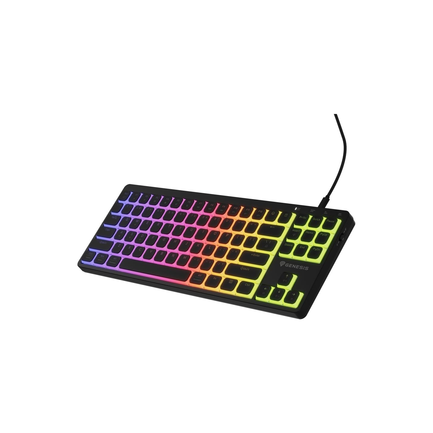 Genesis Thor 430 TKL | Gaming Keyboard | Wired | US | Linear | Black