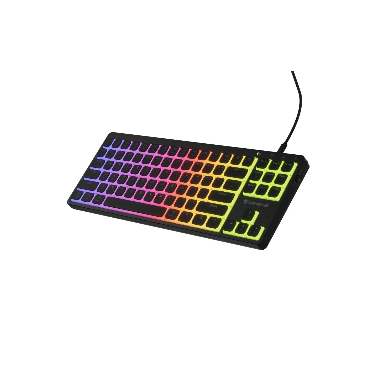 Genesis Thor 430 TKL | Gaming Keyboard | Wired | US | Linear | Black