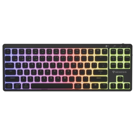 Genesis Thor 430 TKL | Gaming Keyboard | Wireless | Bluetooth | US | Linear | Black