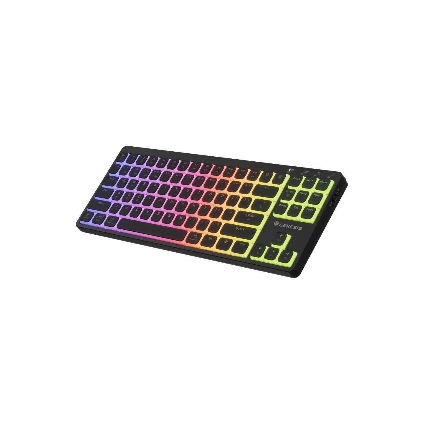 Genesis Thor 430 TKL | Gaming Keyboard | Wireless | Bluetooth | US | Linear | Black