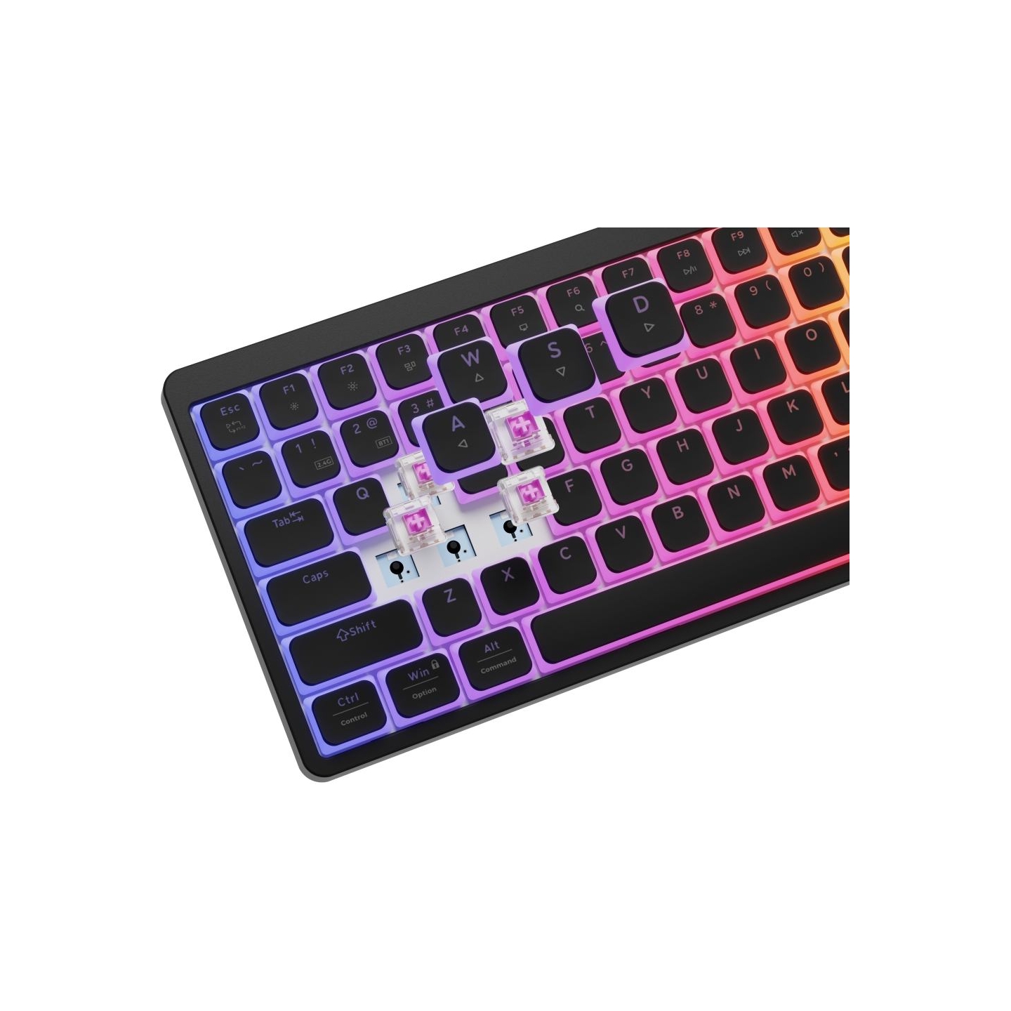 Genesis Thor 430 TKL | Gaming Keyboard | Wireless | Bluetooth | US | Linear | Black