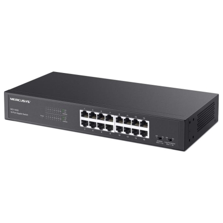Mercusys Switch|MERCUSYS|MS116GS|16x10Base-T / 100Base-TX / 1000Base-T|MS116GS
