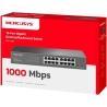 Mercusys Switch|MERCUSYS|MS116GS|16x10Base-T / 100Base-TX / 1000Base-T|MS116GS