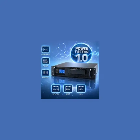 Qoltec Pure Sine Wave UPS for RACK 5kVA 5000W PF1.0