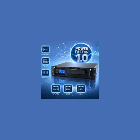 Qoltec Pure Sine Wave UPS for RACK 3kVA 3000W PF1.0