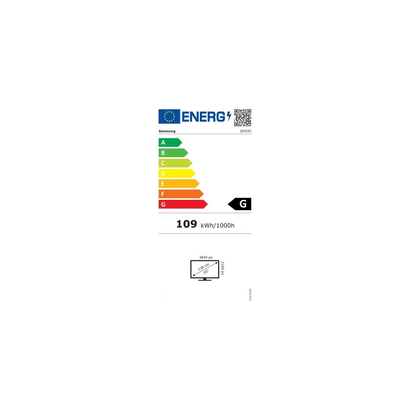 Samsung QH55C 55inch UHD 24/7 700nit