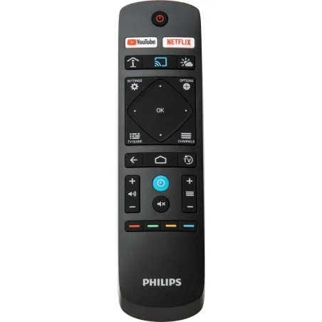 Philips 43” Media Suite IPTV with Chromecast, Ext. Lifetime, Google Play Store, Google Assistant, Analytics, Android P, Wifi, Bl