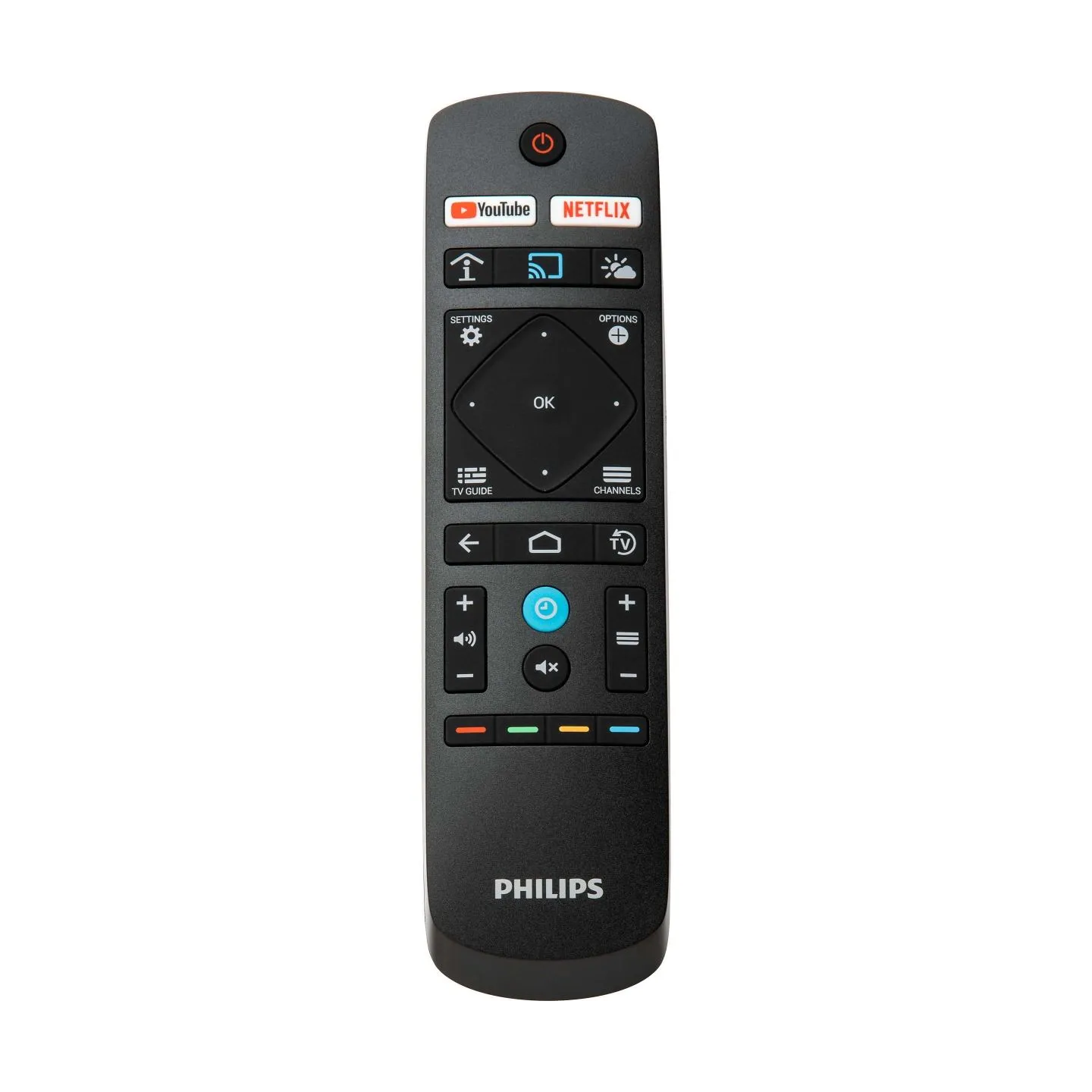 Philips 43” Media Suite IPTV with Chromecast, Ext. Lifetime, Google Play Store, Google Assistant, Analytics, Android P, Wifi, Bl