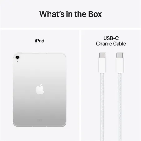 Apple | iPad Wi-Fi + Cellular | 11 " | Silver | IPS, Liquid Retina | 2360 x 1640 pixels | Apple A16 | 512 GB | 3G | 4G | 5G | Wi