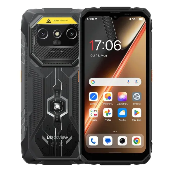 Blackview MOBILE PHONE ROCK 1 PRO/8/256GB BLACK BLACKVIEW