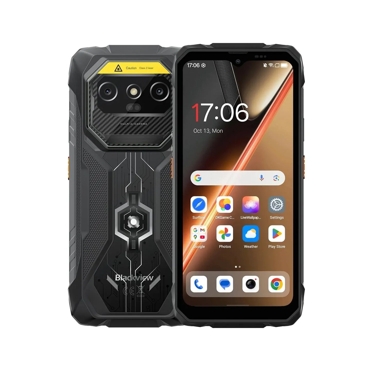 Blackview MOBILE PHONE ROCK 1 PRO/8/256GB BLACK BLACKVIEW