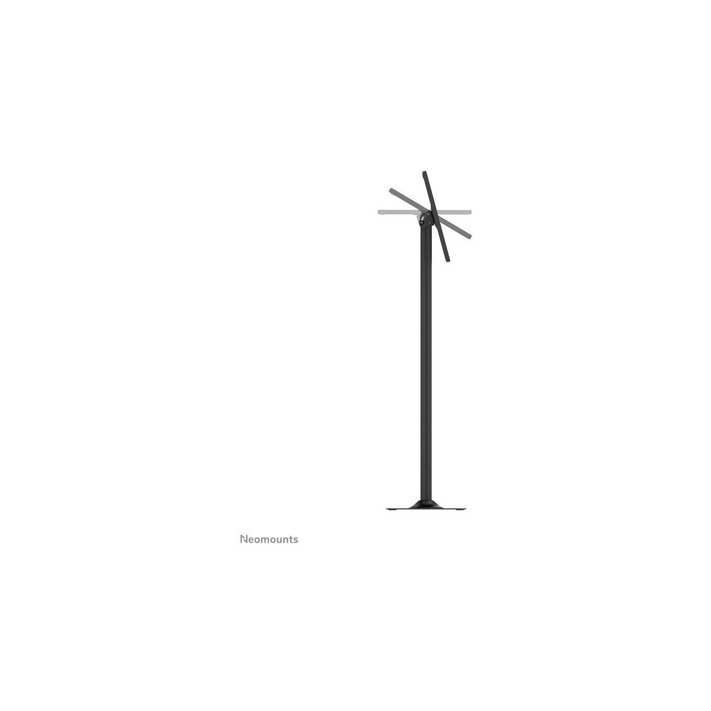 Neomounts Floor stand | Tilt, Rotate | FL15-627BL1 | Maximum weight (capacity) 3 kg | Black