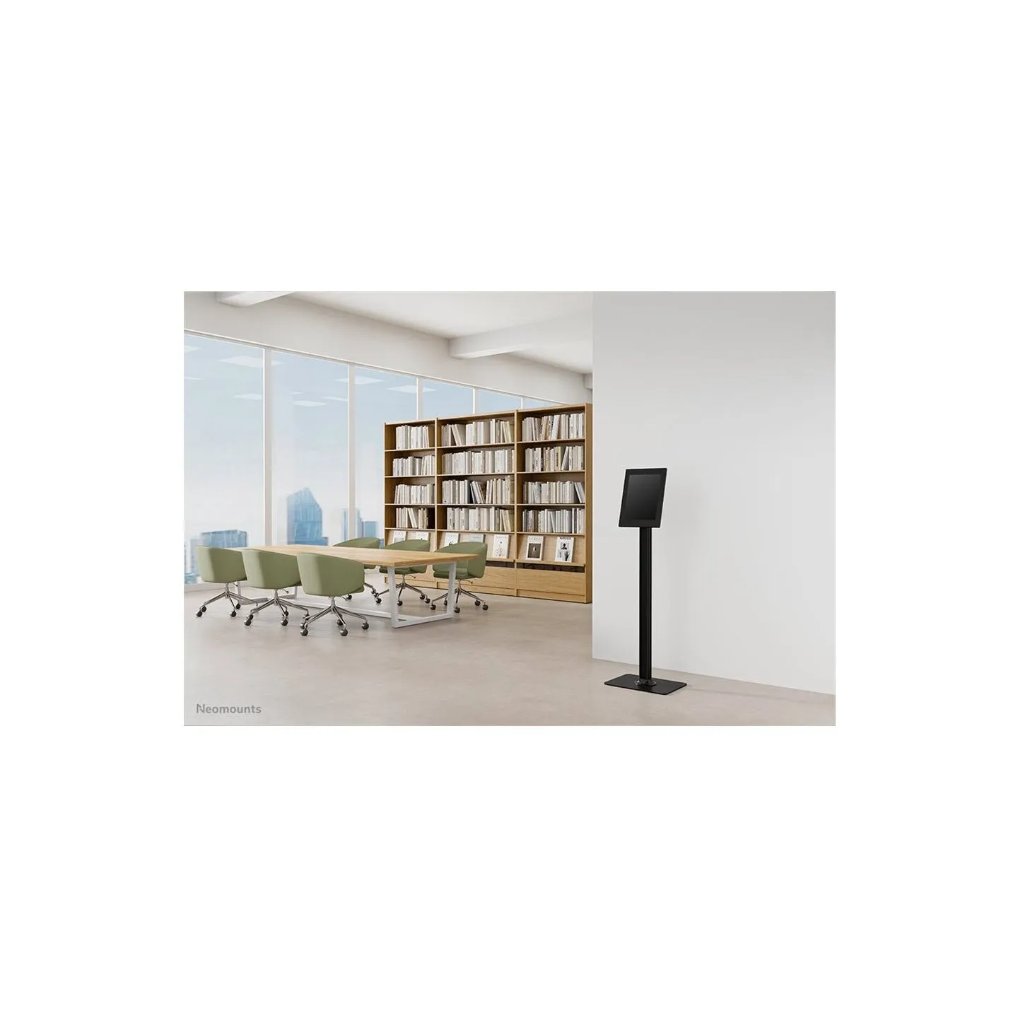 Neomounts Floor stand | Tilt, Rotate | FL15-627BL1 | Maximum weight (capacity) 3 kg | Black