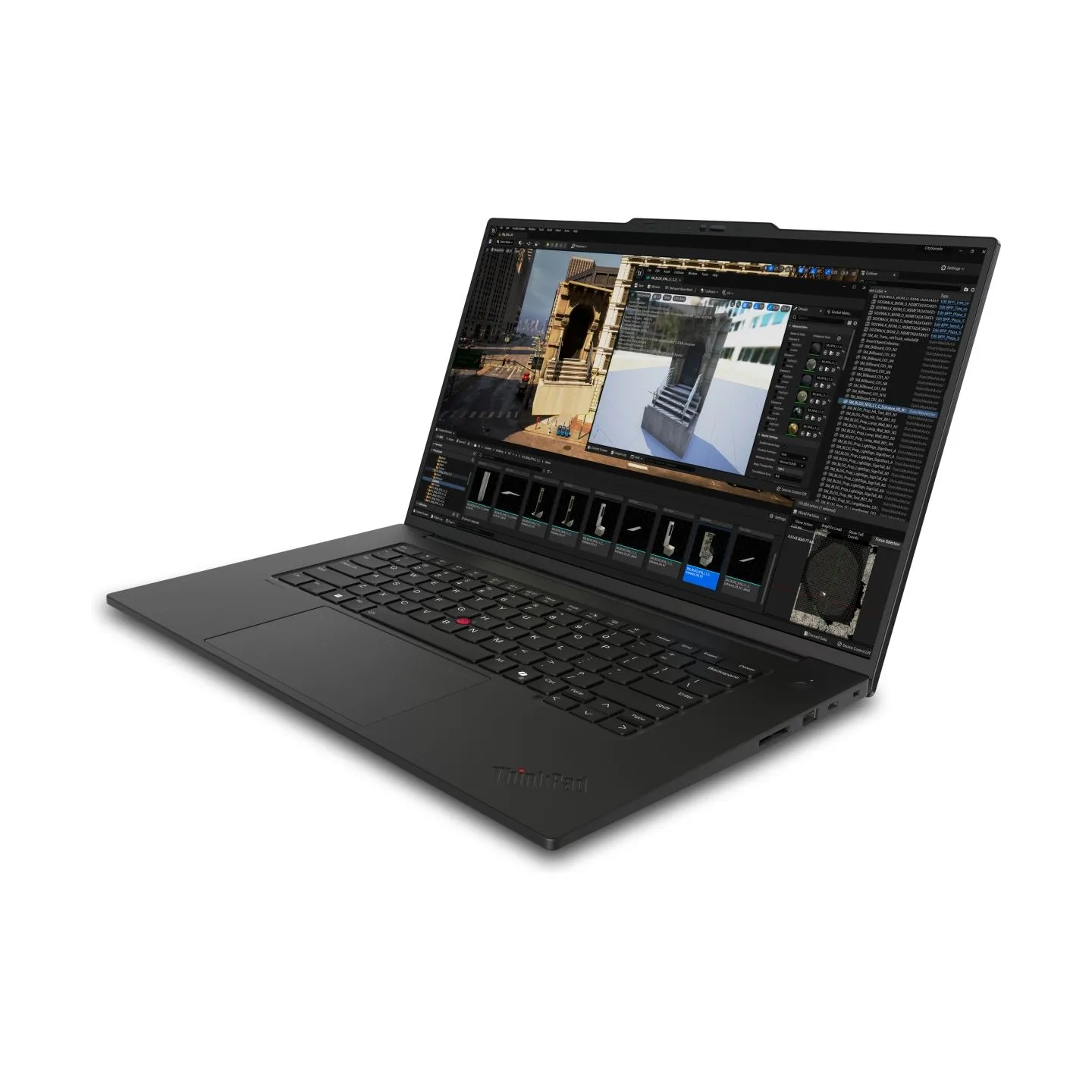 Lenovo ThinkPad P1 Gen 7 MOBILE WORKSTATION Core™ Ultra 7 155H 512GB SSD 16GB 16" (1920x1200) WIN11 Pro NVIDIA® RTX 1000 6144MB 