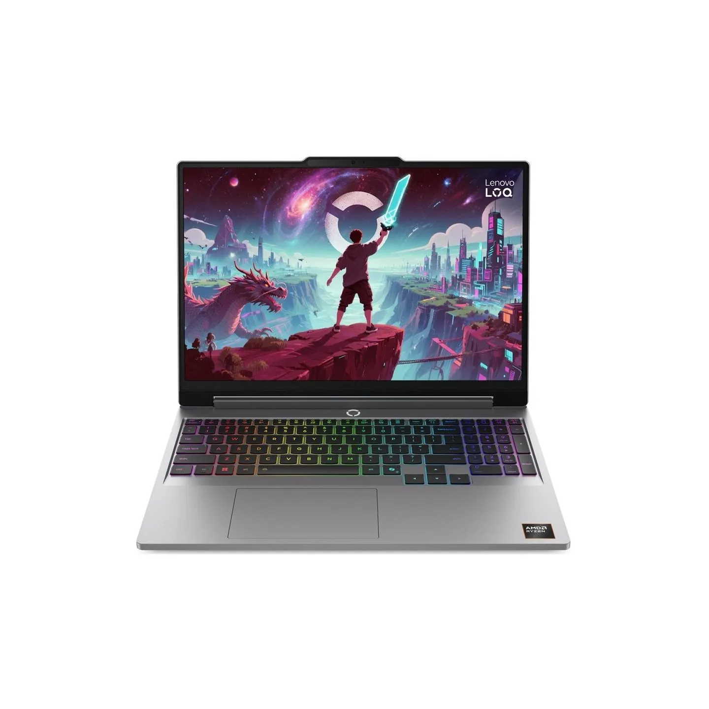 Lenovo LOQ 15AHP11 AMD | Luna Grey | 15.3 " | IPS | WUXGA | 1920 x 1200 pixels | Anti-glare | AMD Ryzen 7 | 250 | 16 GB | SODIMM
