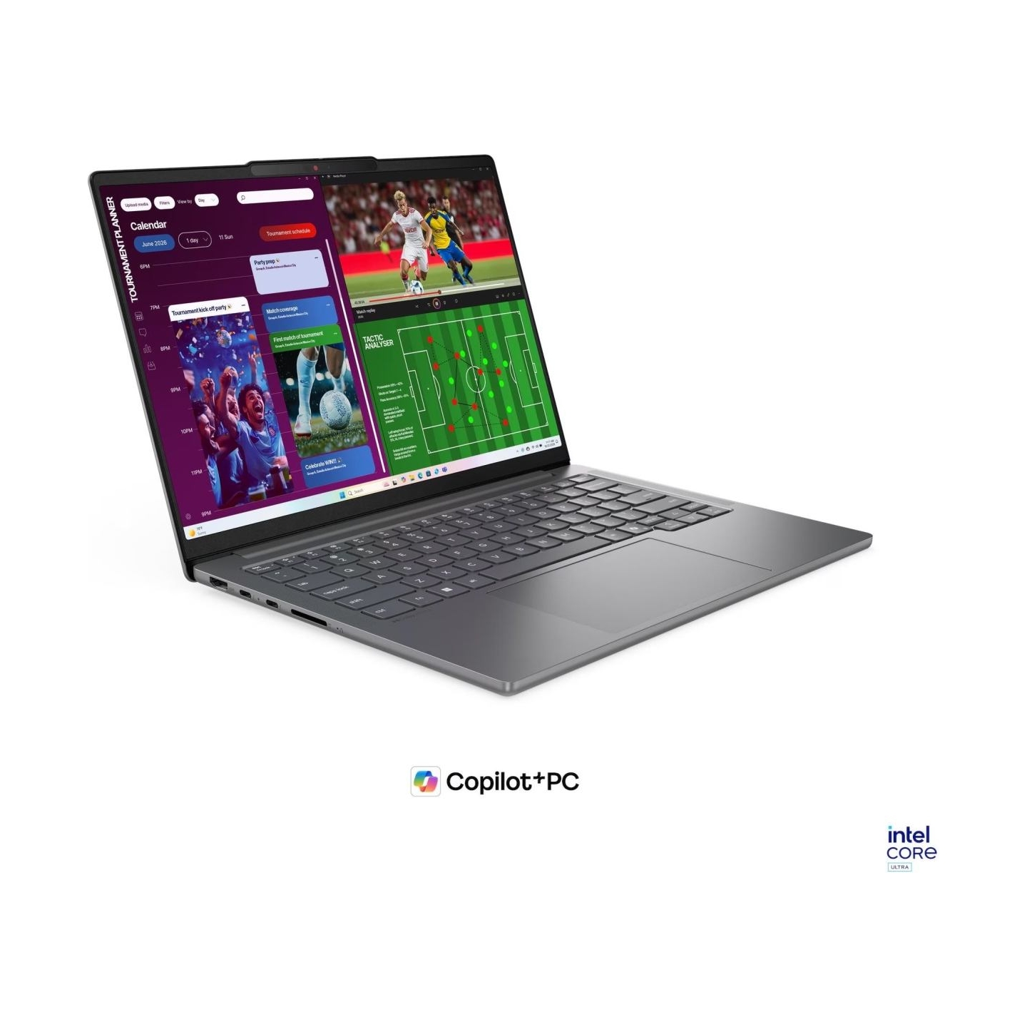 Lenovo IdeaPad Pro 5 14IPH11 Intel | Luna Grey | 14 " | OLED | 2.8K | 2880 x 1800 pixels | Glossy | Intel Core Ultra 7 | 356H | 