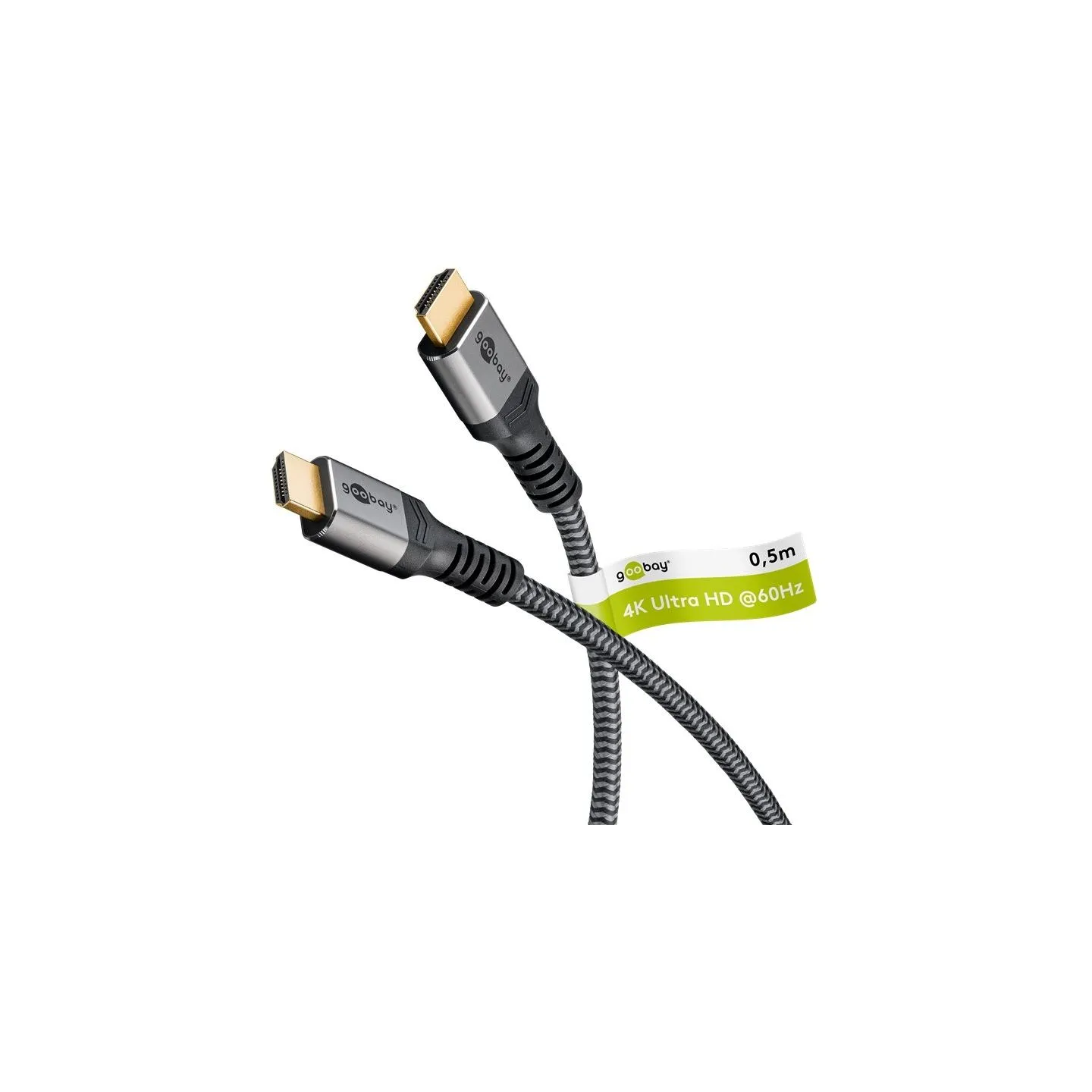 Goobay High Speed HDMI Cable with Ethernet | 64992 | 0.5 m