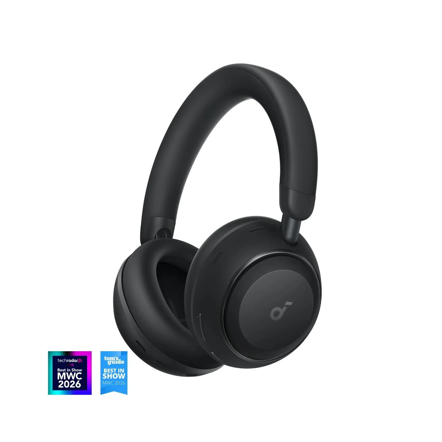 Anker Soundcore Space 2 | Headphones | Over-ear | Microphone | Jet Black | Noise canceling