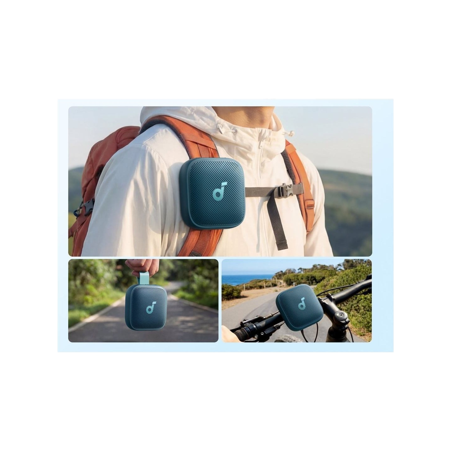 Anker Soundcore Speaker | Boom Go 3i | 15 W | Waterproof | Bluetooth | Wireless connection | Portable | Blue