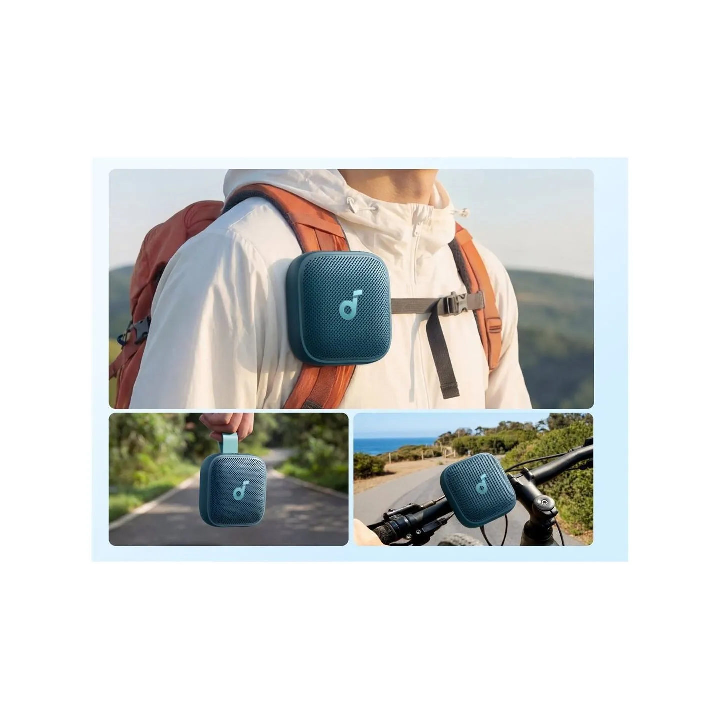 Anker Soundcore Speaker | Boom Go 3i | 15 W | Waterproof | Bluetooth | Wireless connection | Portable | Blue