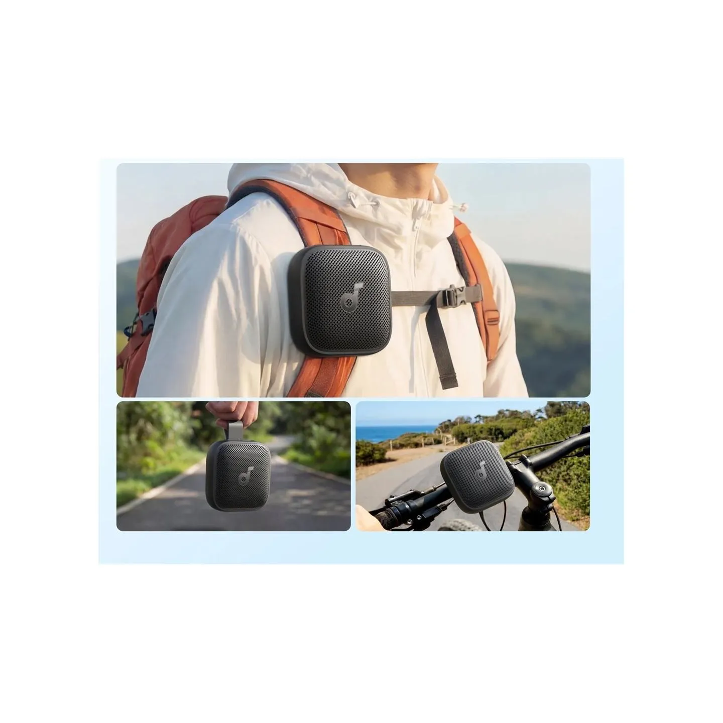 Anker Soundcore | Speaker | Boom Go 3i | 15 W | Waterproof | Bluetooth | Portable | Black