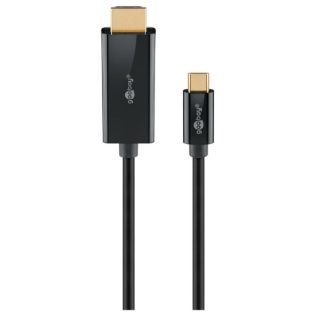 Goobay USB-C to HDMI Cable 4K at 60 Hz, 1 m | 75696