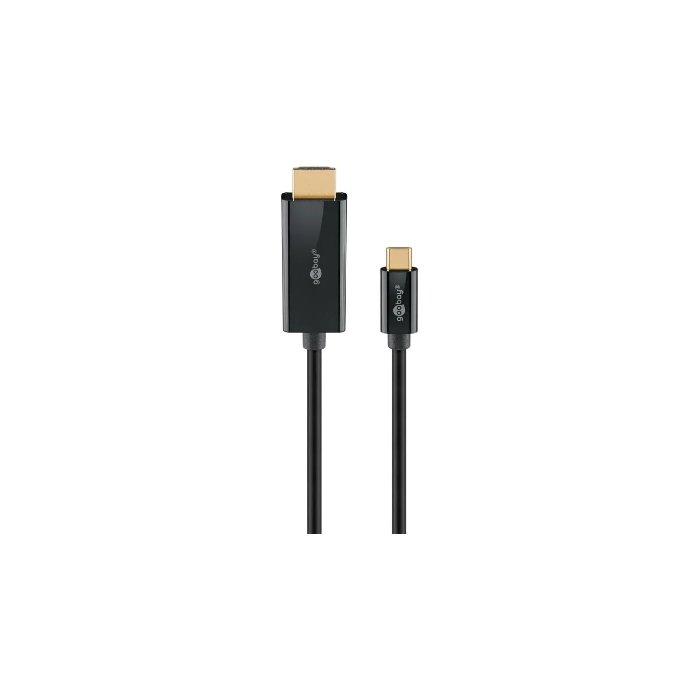 Goobay USB-C to HDMI Cable 4K at 60 Hz, 1 m | 75696